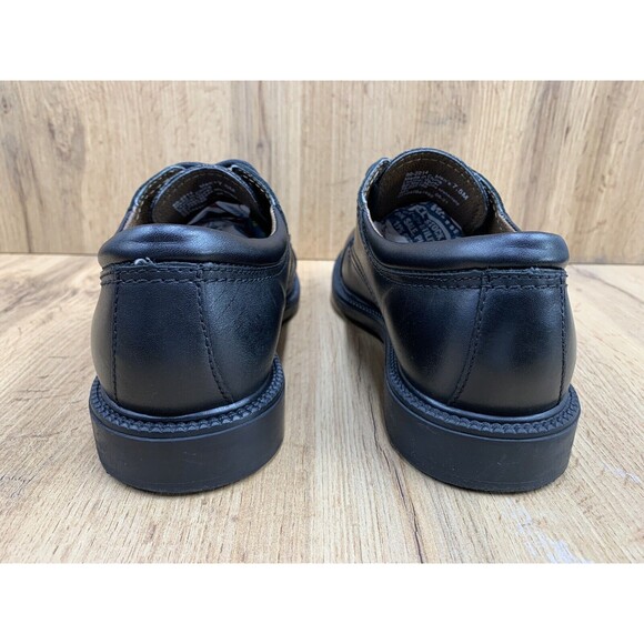 Dockers Dress Shoes Mens 7.5 M Gordon Oxford Black Leather Cap Toe 90-2214 - Picture 7 of 16